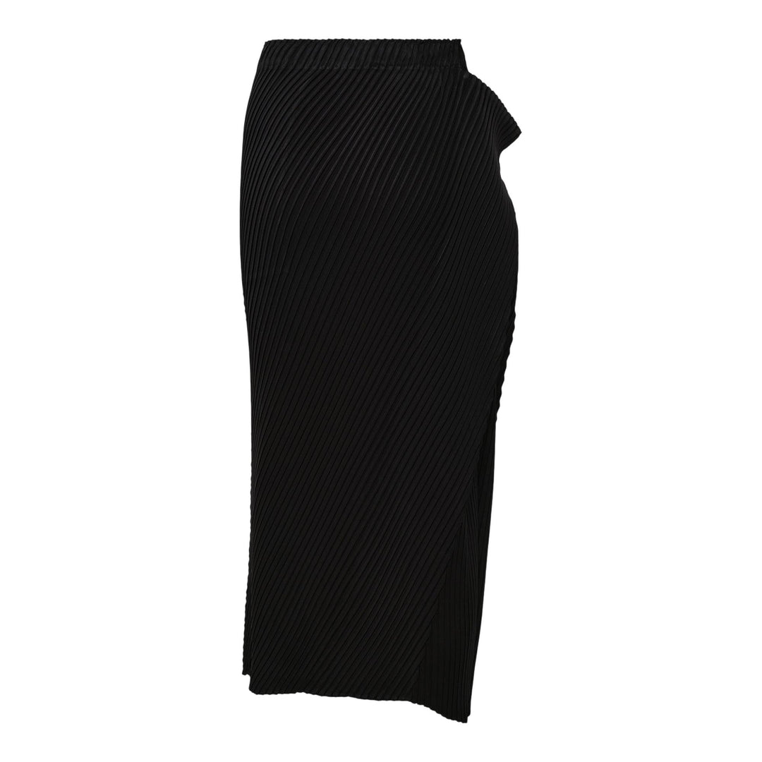 Club21 - ISSEY MIYAKE - Soft Fold Pleats Pleated Skirt - PLEATED SKIRTS - Black