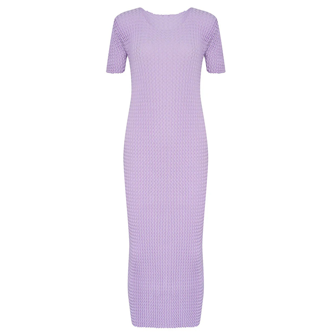 ISSEY_MIYAKE_Spongy-46_Dress_Lightpurple