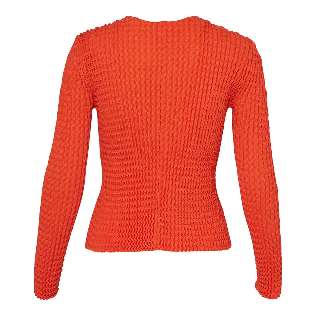 Club21 - ISSEY MIYAKE - Spongy-46 Cardigan - CARDIGANS - Orange