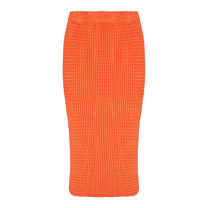 Club21 - ISSEY MIYAKE - Spongy-46 Skirt - SKIRTS - Orange