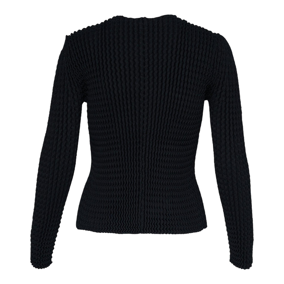 Club21 - ISSEY MIYAKE - Spongy Bk-46 Cardigan - CARDIGANS - Black