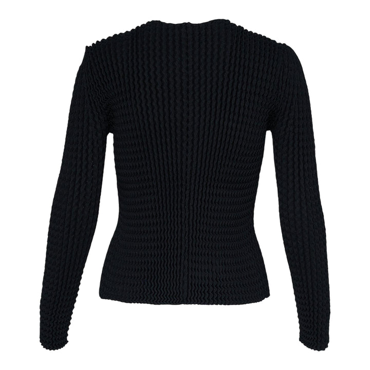 Club21 - ISSEY MIYAKE - Spongy Bk-46 Cardigan - CARDIGANS - Black
