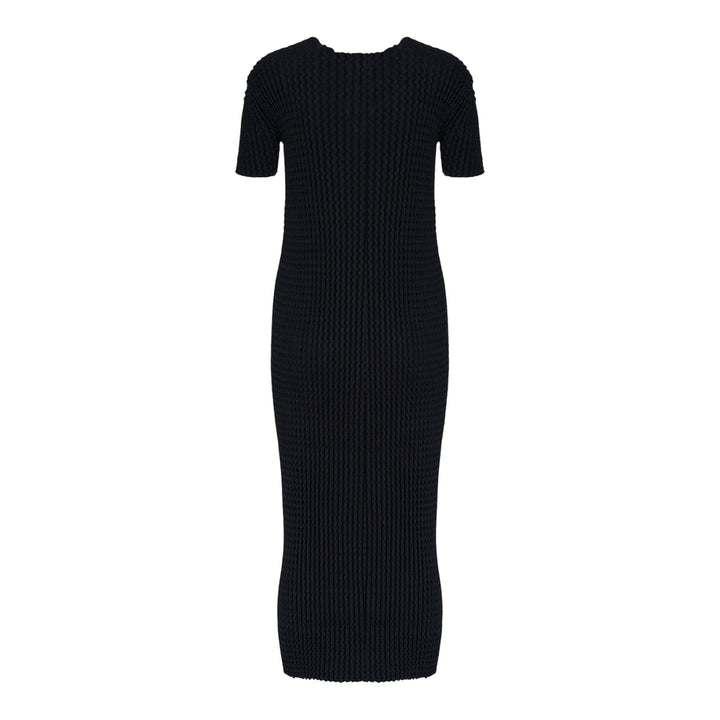Club21 - ISSEY MIYAKE - Spongy Bk-46 Knit Dress - KNIT DRESSES - Black
