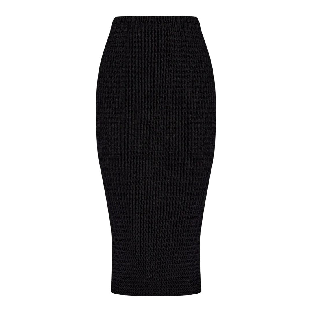Club21 - ISSEY MIYAKE - Spongy Skirt - SKIRTS - Black