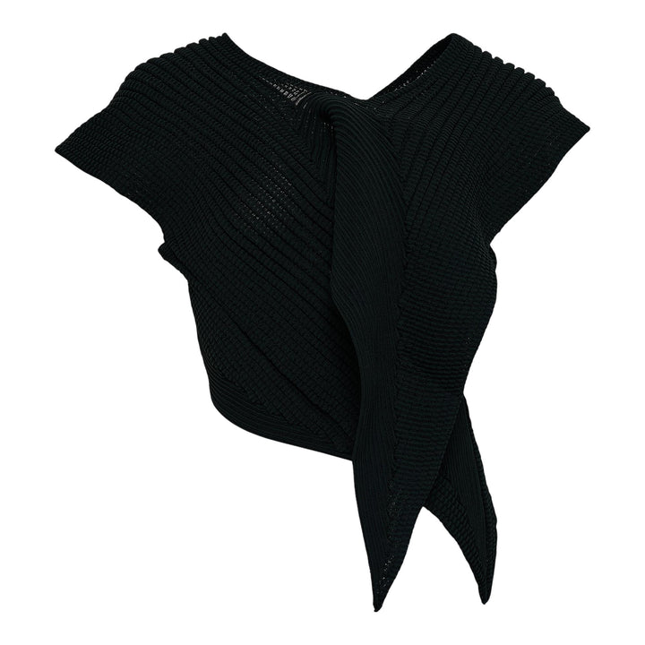 Club21 - ISSEY MIYAKE - Subdued Sweater - SWEATERS - Black