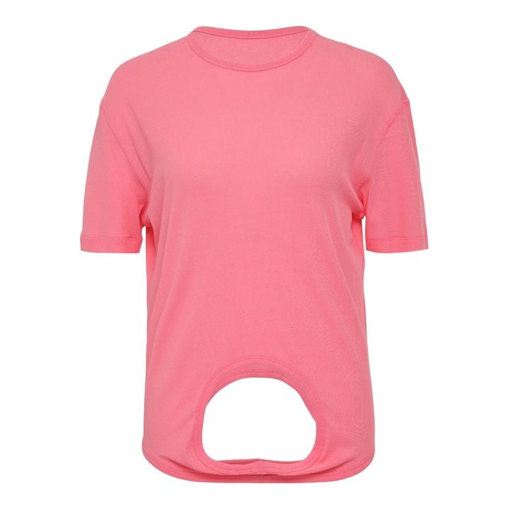 Club21 - ISSEY MIYAKE - Topsy-Turvy Top - KNIT TOPS - Coral