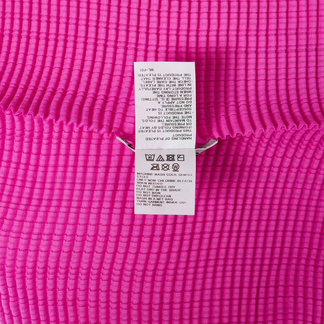 Club21 - ISSEY MIYAKE - Wooly Pleats-58 Pleated Cardigan - PLEATED CARDIGANS - Pink