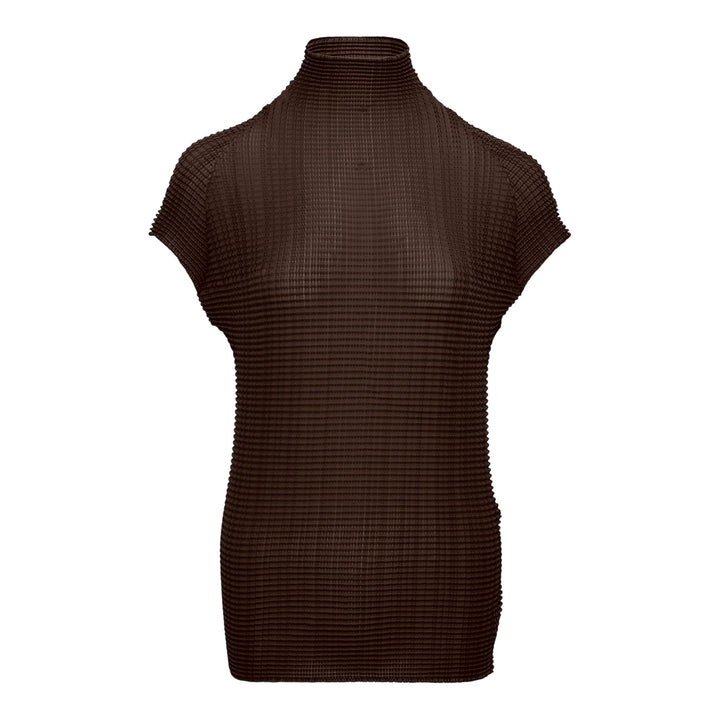 Club21 - ISSEY MIYAKE - Wooly Pleats-58 Pleated Top - PLEATED TOPS - Khaki