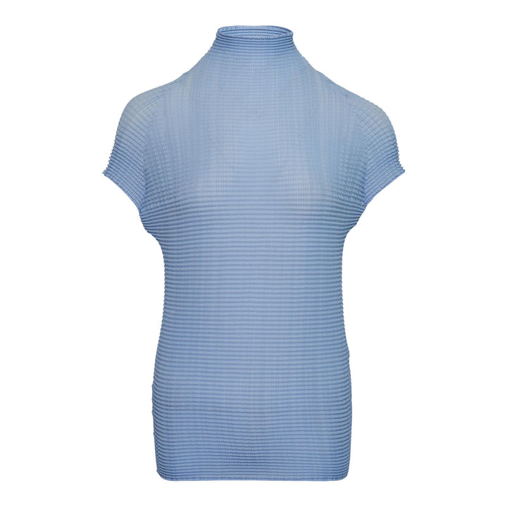 Club21 - ISSEY MIYAKE - Wooly Pleats-58 Pleated Top - PLEATED TOPS - Light Blue