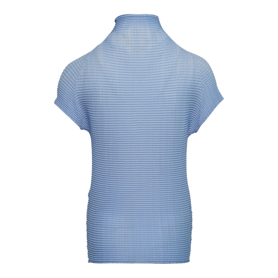 Club21 - ISSEY MIYAKE - Wooly Pleats-58 Pleated Top - PLEATED TOPS - Light Blue