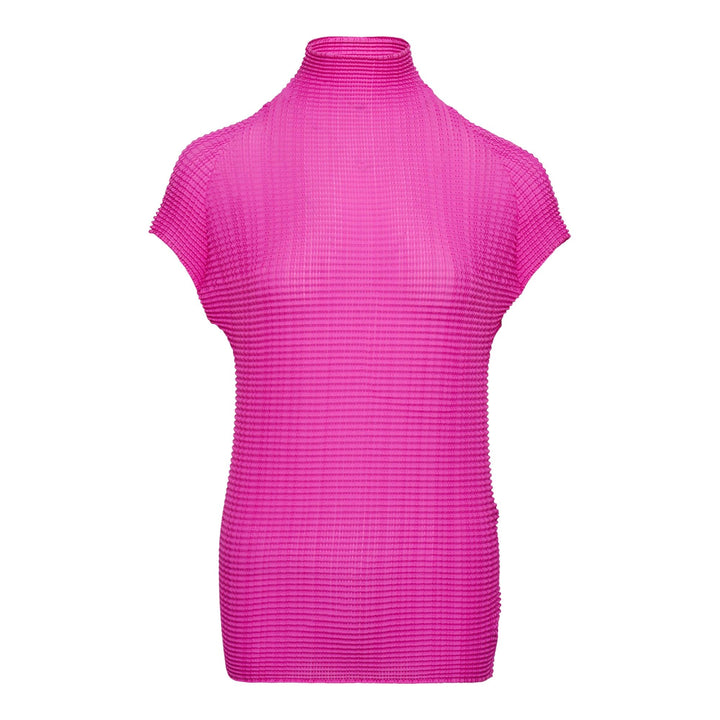 Club21 - ISSEY MIYAKE - Wooly Pleats-58 Pleated Top - PLEATED TOPS - Pink