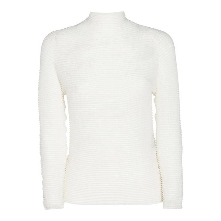 Club21 - ISSEY MIYAKE - Wooly Pleats Top - PLEATED TOPS - White
