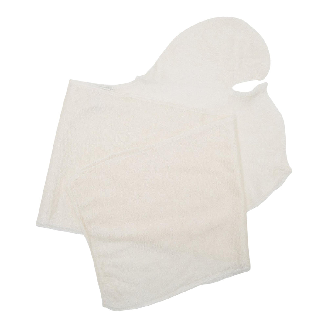 Club21 - ISSEY MIYAKE - Wrap Balaclava Hat - HATS - Moon White
