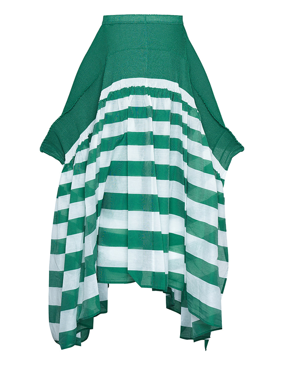 Issey Miyake Cassini Skirt Green Hued 2