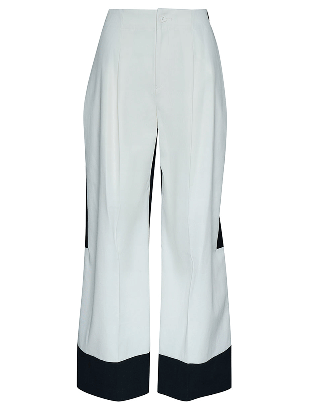 Issey Miyake Square One Pants Black White 1