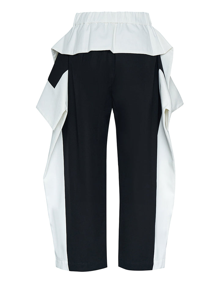 Issey Miyake Square One Pants Black White 2