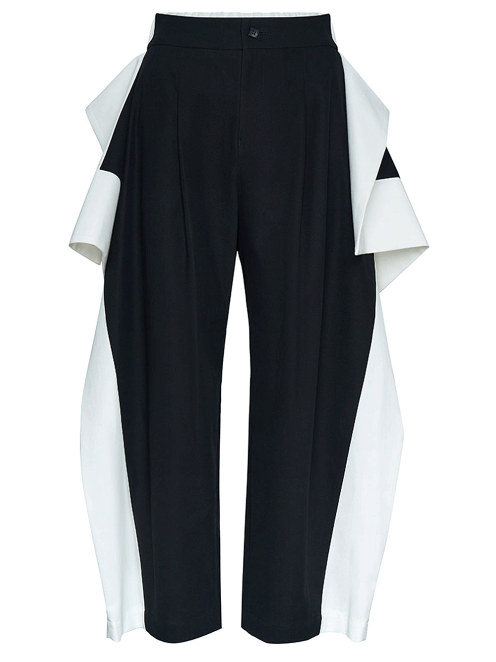 Issey Miyake Square One Pants Black White 1