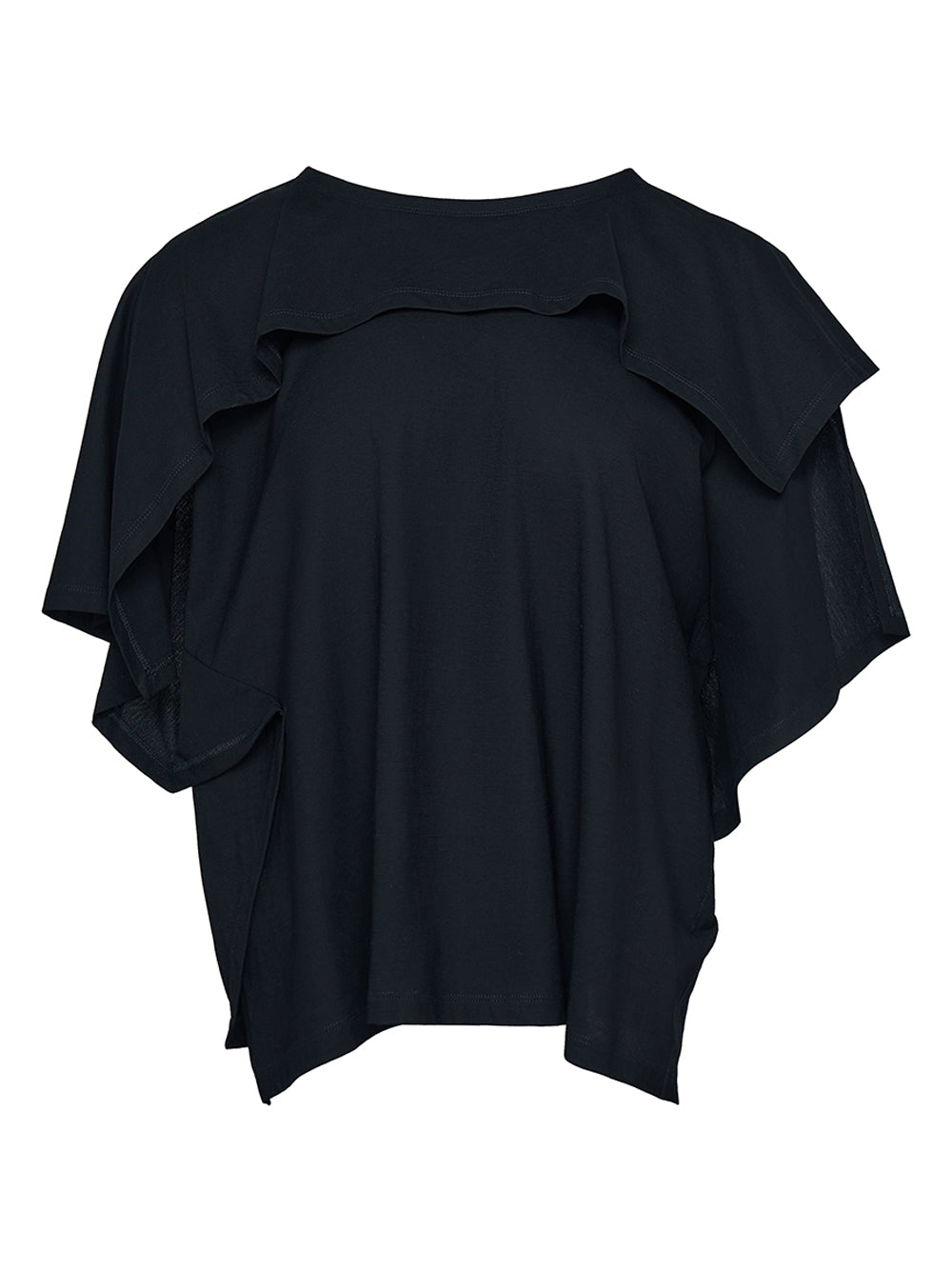 Issey Miyake Square One-T Shirt Black 1