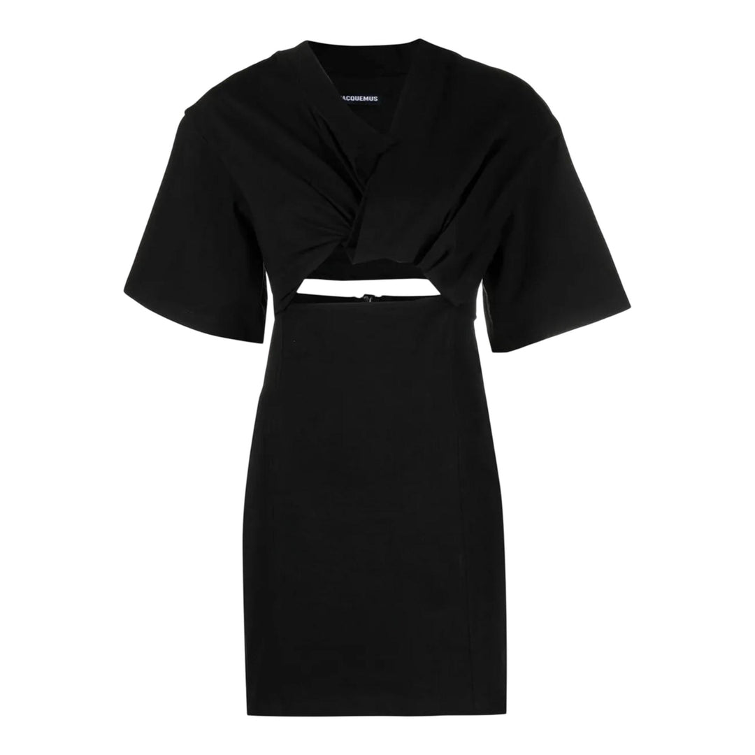 Club21 - JACQUEMUS - La Robe Tshirt Bahia - DRESSES - Black