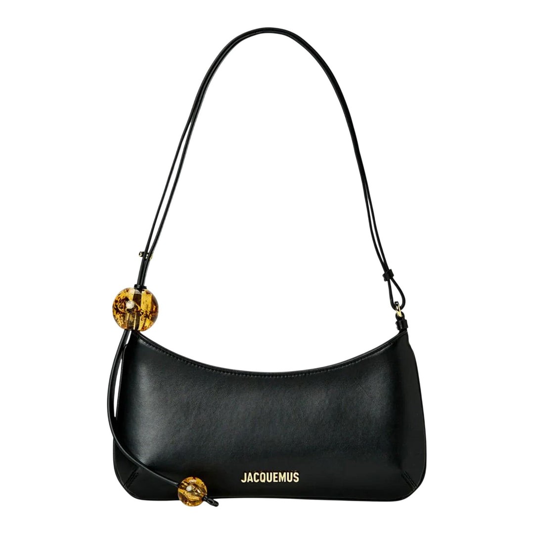 Club21 - JACQUEMUS - Le Bisou Perle - HANDBAGS - Black