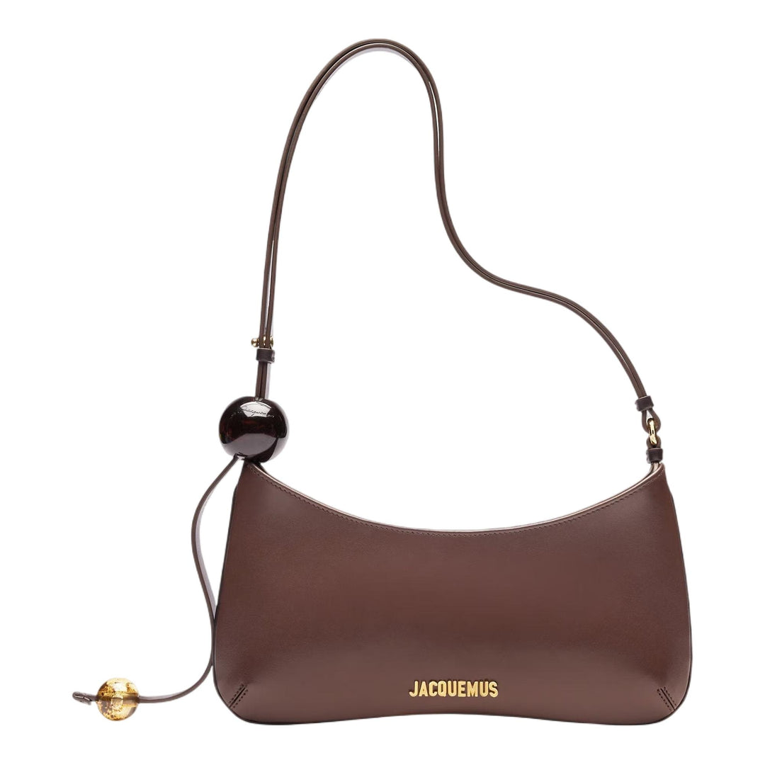Club21 - JACQUEMUS - Le Bisou Perle - HANDBAGS - Brown