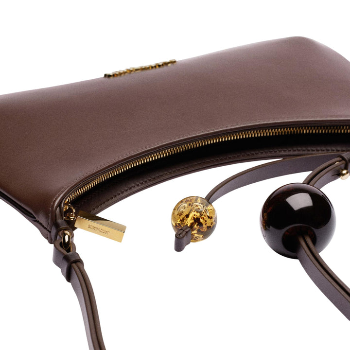 Club21 - JACQUEMUS - Le Bisou Perle - HANDBAGS - Brown