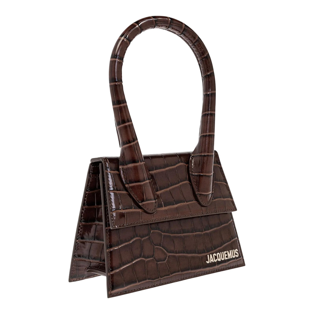 Club21 - JACQUEMUS - Le Chiquito Moyen - HANDBAGS - Dark Brown
