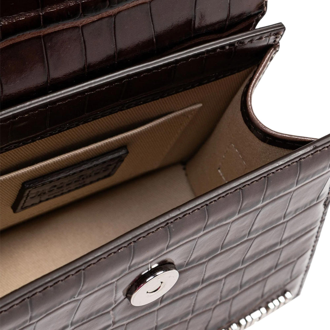 Club21 - JACQUEMUS - Le Chiquito Moyen - HANDBAGS - Dark Brown