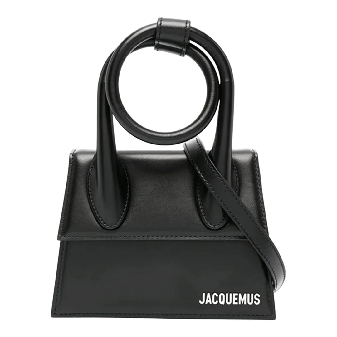 Club21 - JACQUEMUS - Le Chiquito Noeud - HANDBAGS - Black