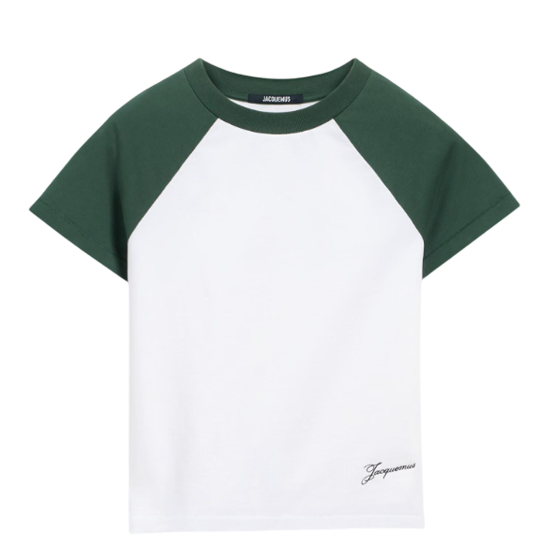 JACQUEMUS_Le_Mini_T-Shirt_Baseball_Green