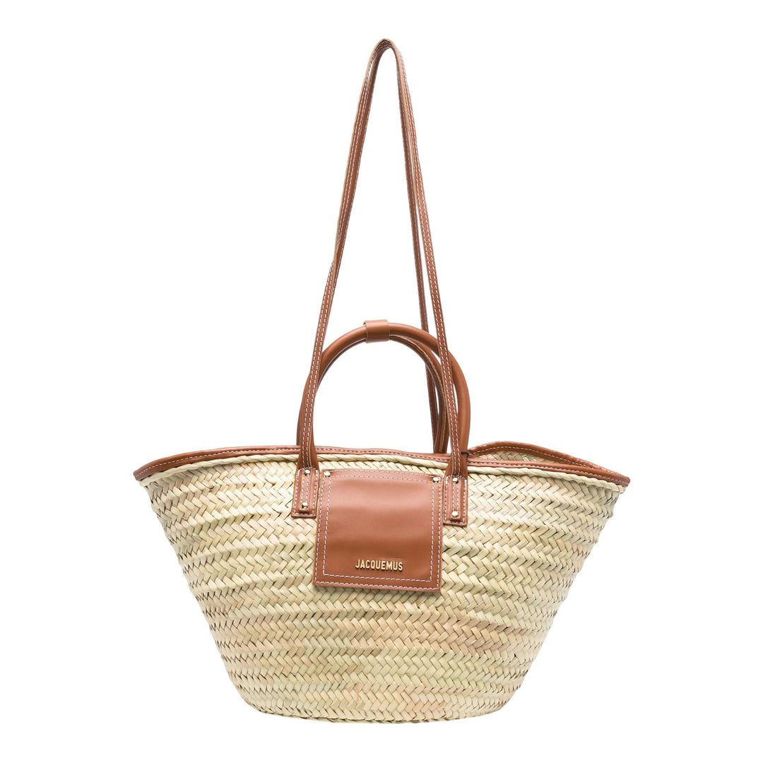 Club21 - JACQUEMUS - Le Panier Soli - HANDBAGS - Brown