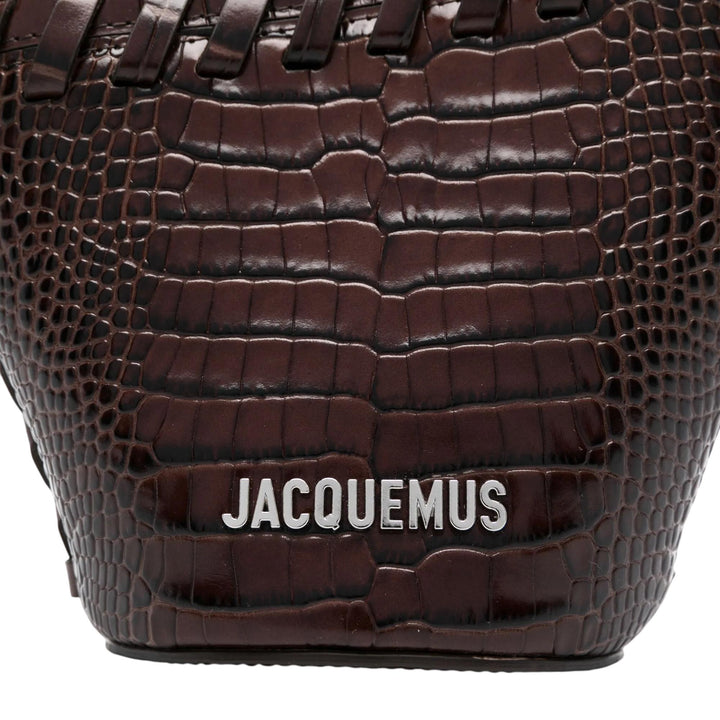 Club21 - JACQUEMUS - Le Petit Bambola - HANDBAGS - Dark Brown
