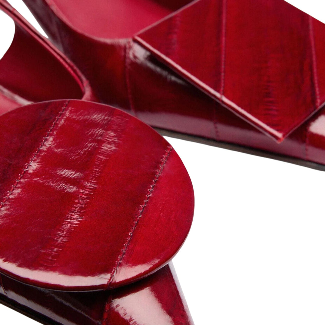 Club21 - JACQUEMUS - Les Slingbacks Duelo - HEELS - Dark Red