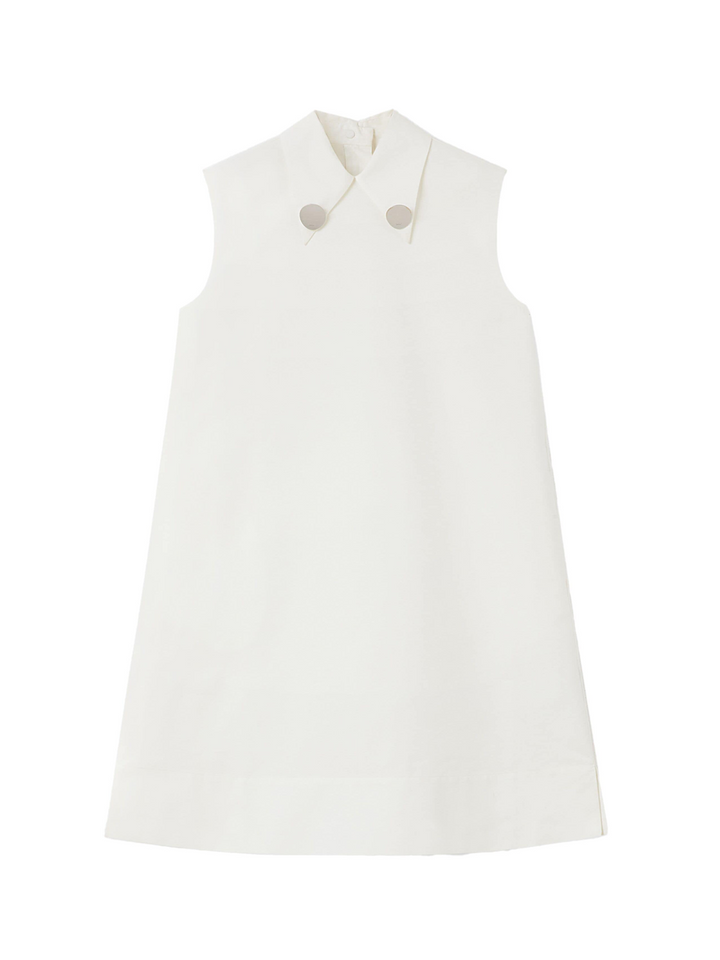 JIL_SANDER_Tunic_Dress_With_Clean_Front-Offwhite