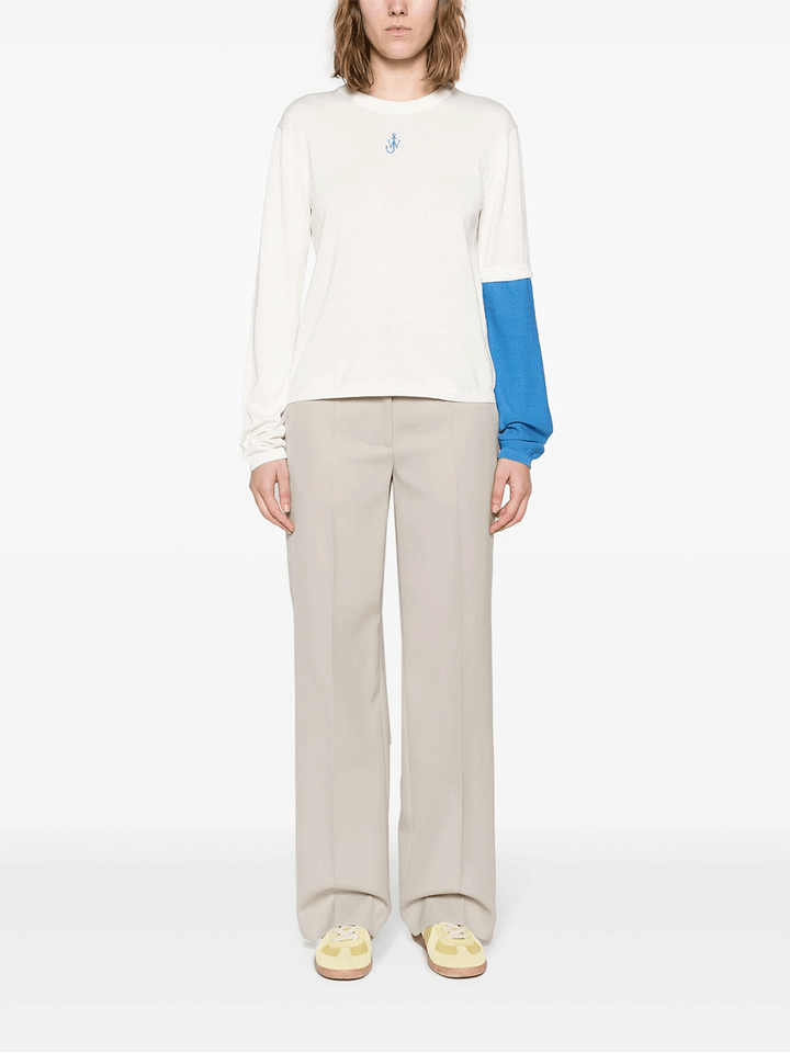 JW-Anderson-Contrast-Sleeve-Jumper-White-2