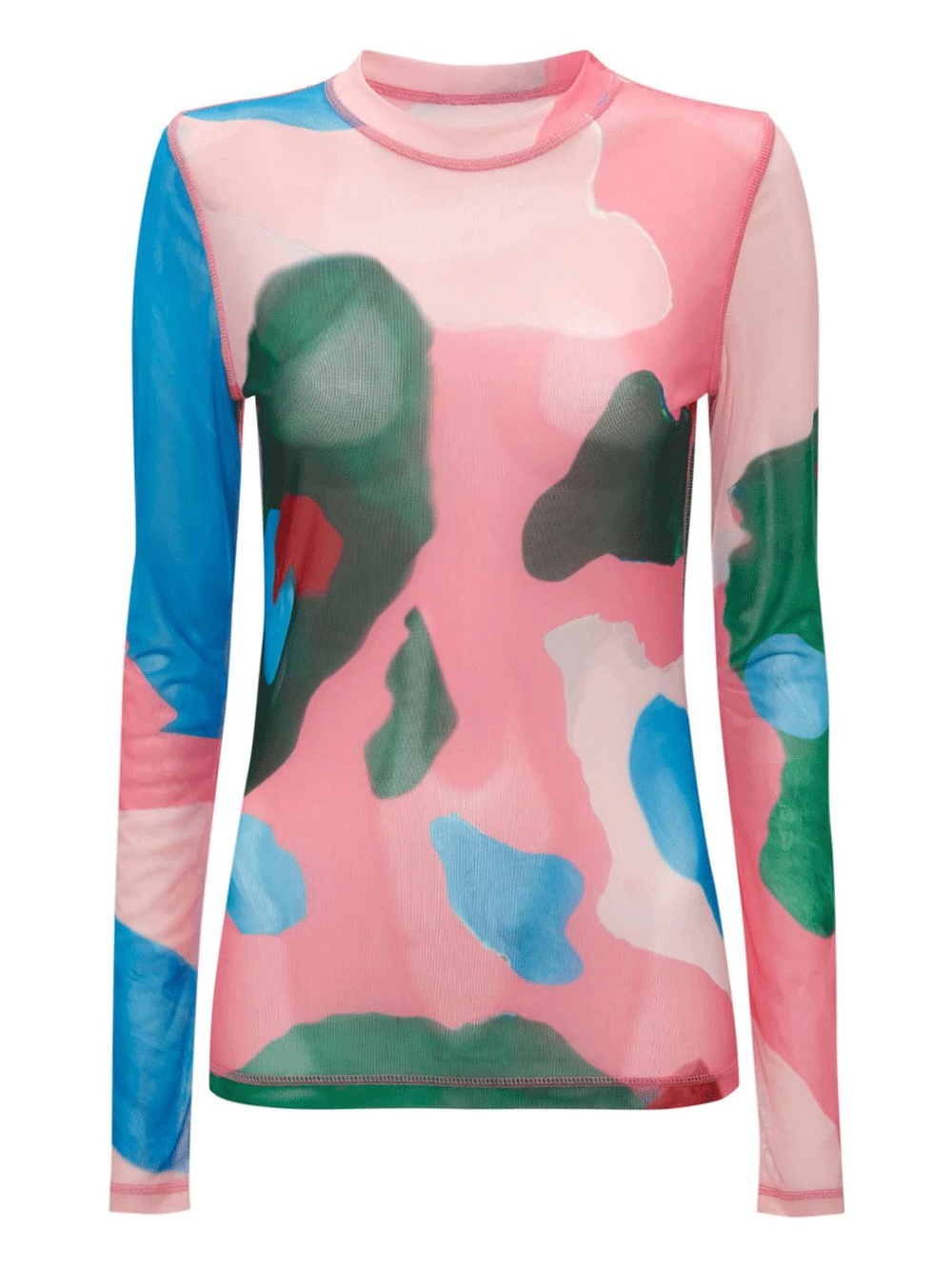 JW-Anderson-Long-Sleeve-Underpinning-Top-Pink-1