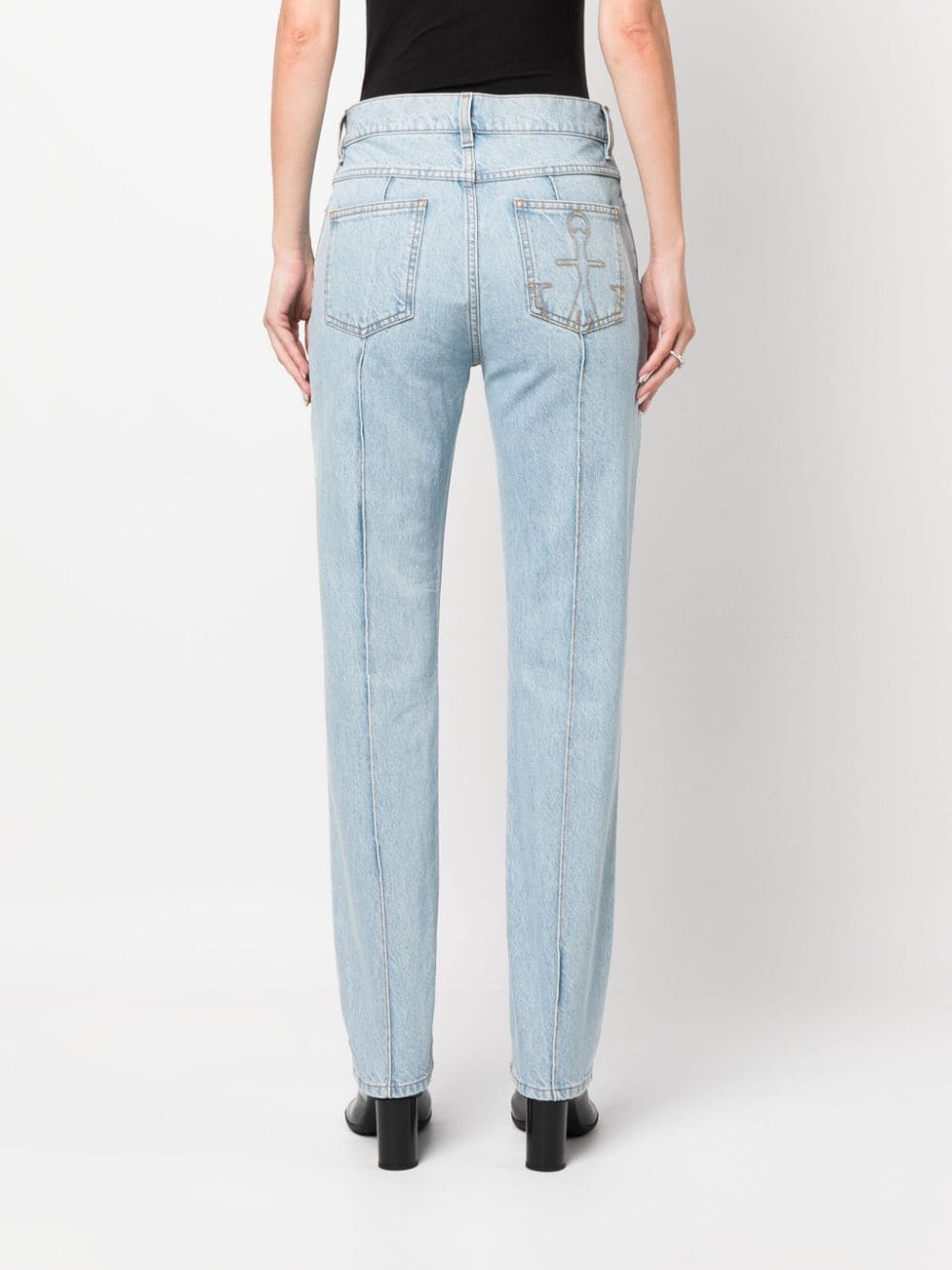 JW-Anderson-Padlock-Strap-Slim-Fit-Jeans-Denim-4