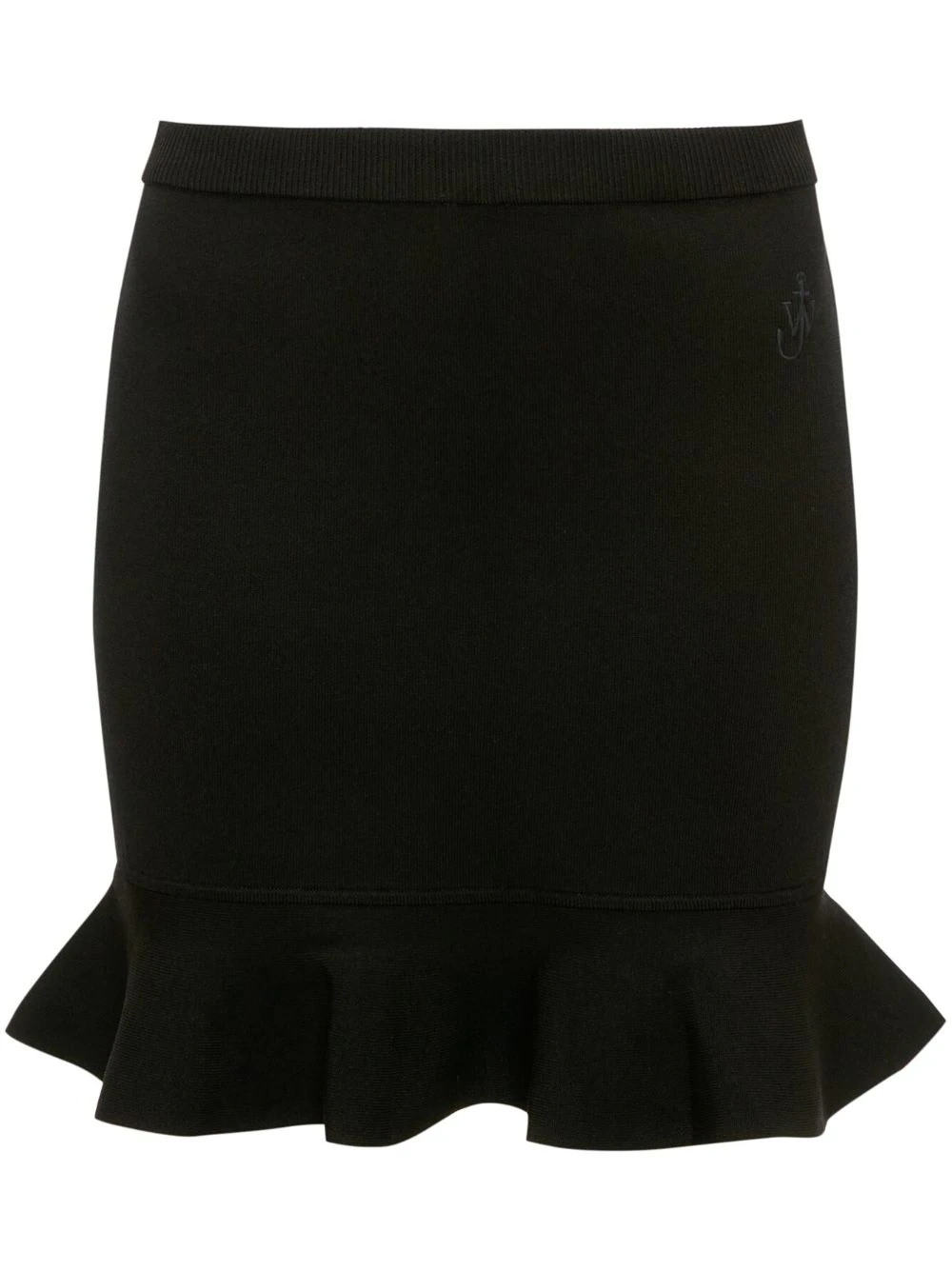 Ruffled Hem Mini Skirt