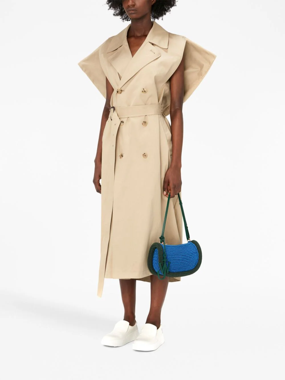 JW-Anderson-Sleeveless-Kite-Trench-Coat-Brown-2