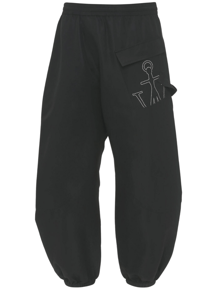 JW-Anderson-Twisted-Joggers-Black-1