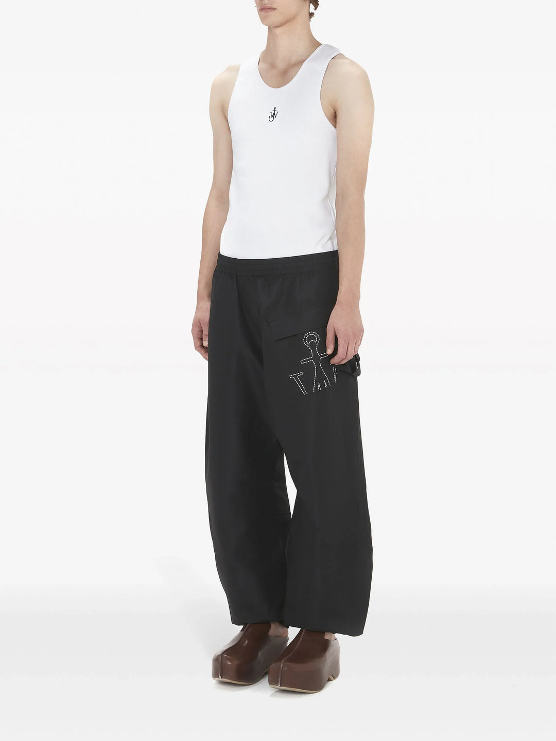 JW-Anderson-Twisted-Joggers-Black-2