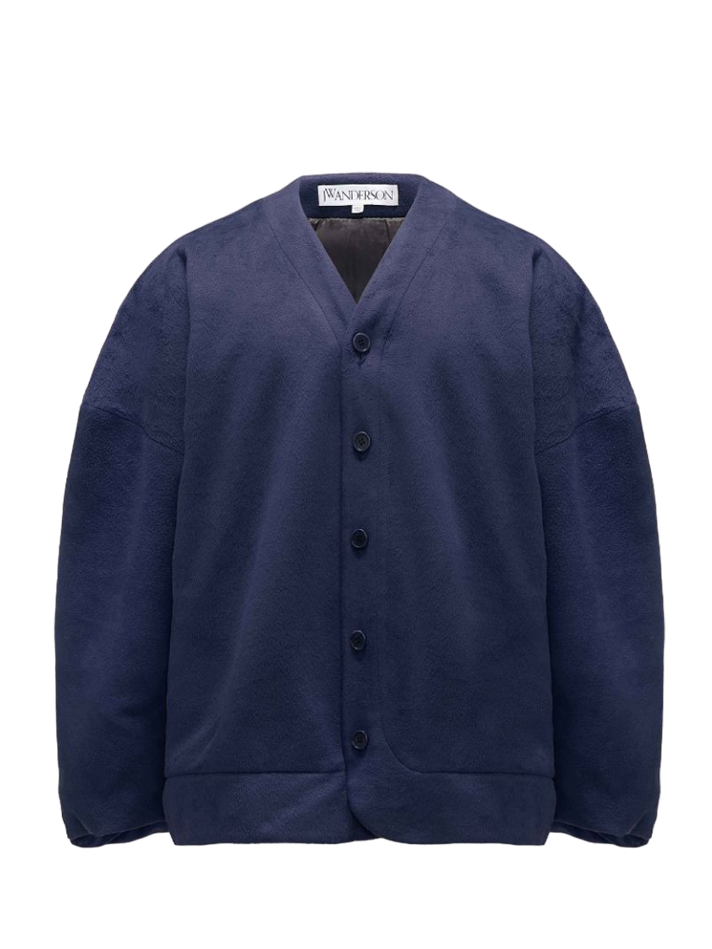 JW_ANDERSON_Oversized_V-Neck_Cardigan_Navy