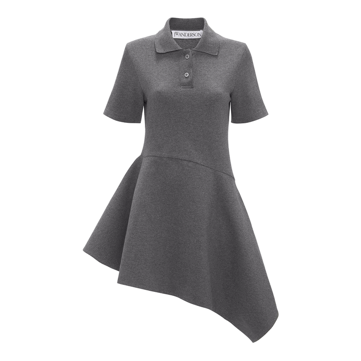 Asymmetric Polo Dress