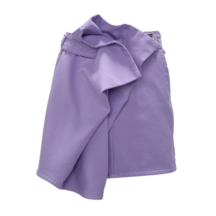 Fold Over Mini Skirt