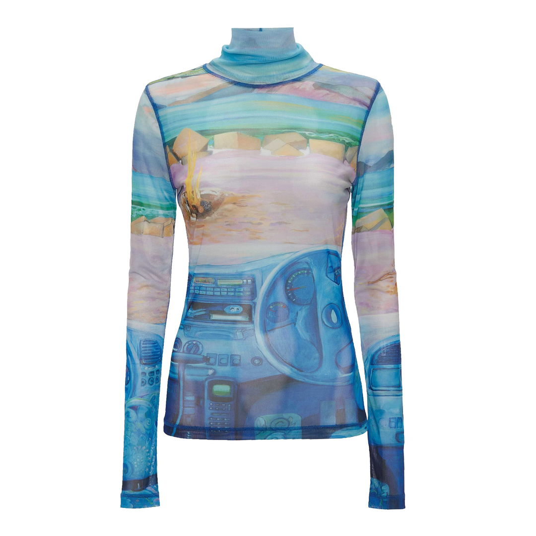 Turtleneck Underpinning Top