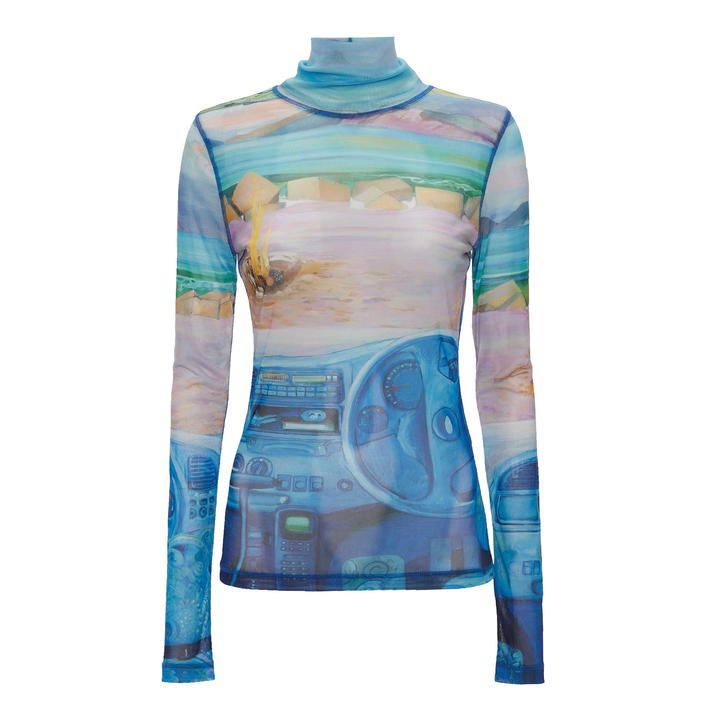 Turtleneck Underpinning Top