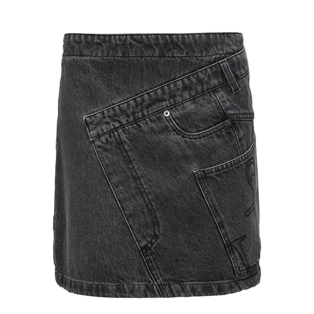 Twisted Mini Skirt