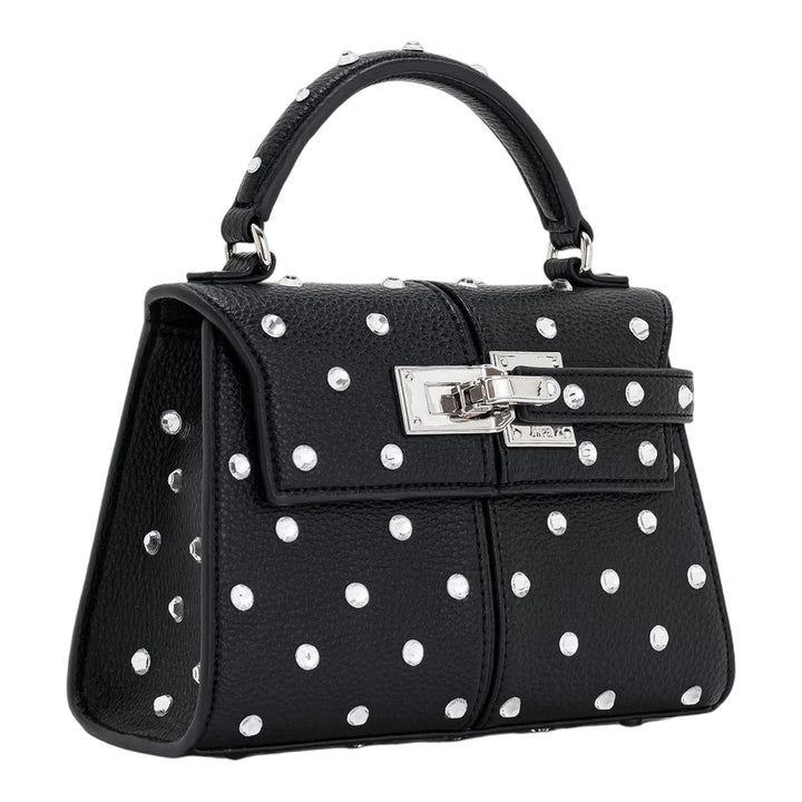 Club21 - JW PEI - Elise Artificial Crystal Top Handle - HANDBAGS - Black