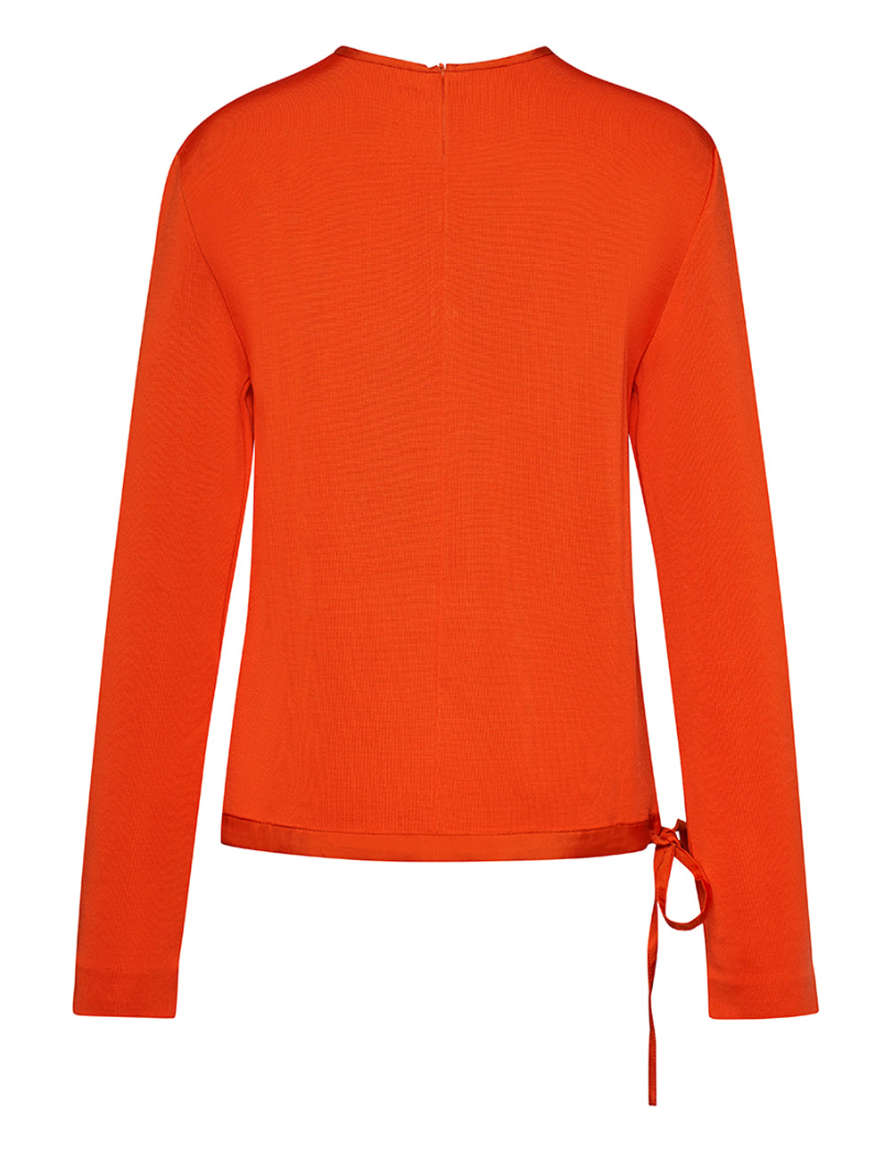 Jil-Sander-Crew-Neck-Long-Sleeves-Top-Orange-2