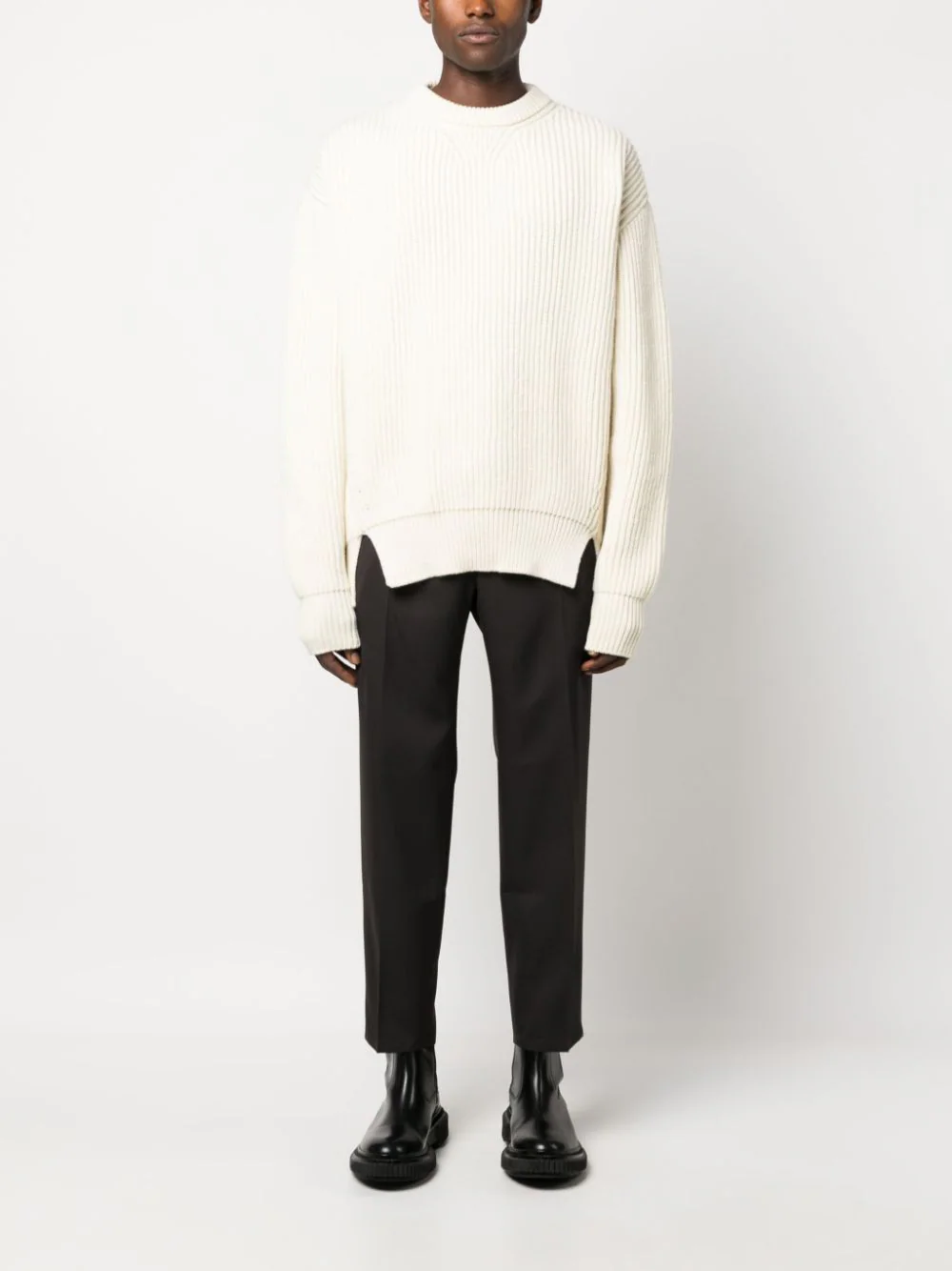 Jil-Sander-Fine-Wool-Tailoring-Gabardine-Pants-Black-2